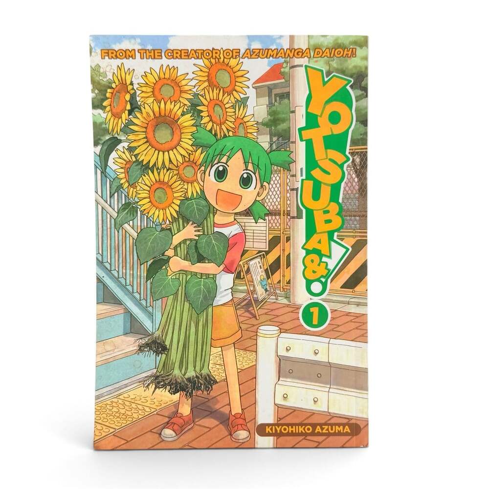 ADV Manga Yotsuba&! Vol. 1 Kiyohiko Azuma Graphic Novel